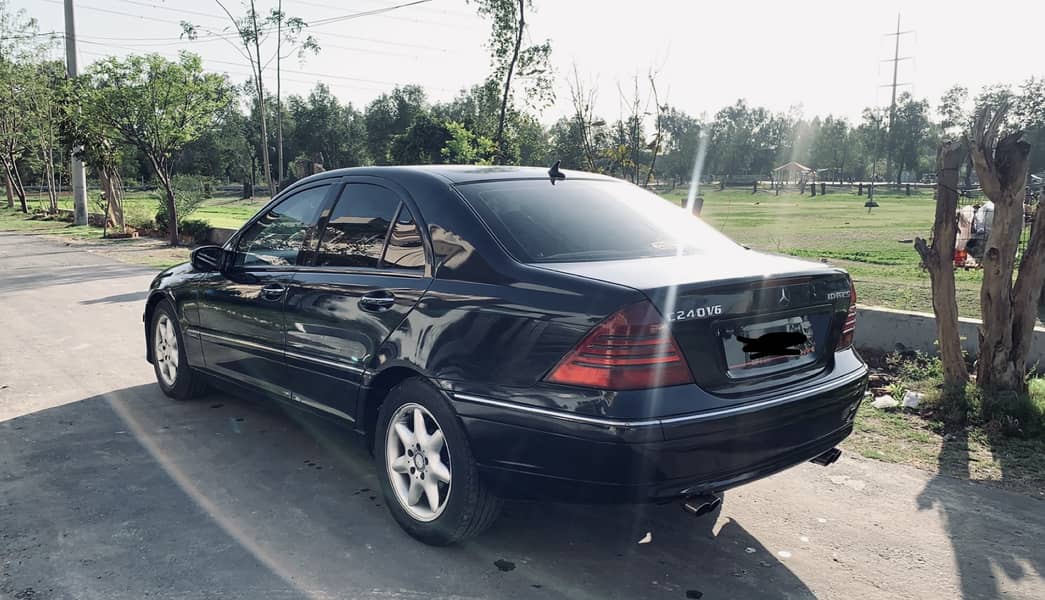 Rare Mercedes c240 v6 elegance supercharged 2002 4