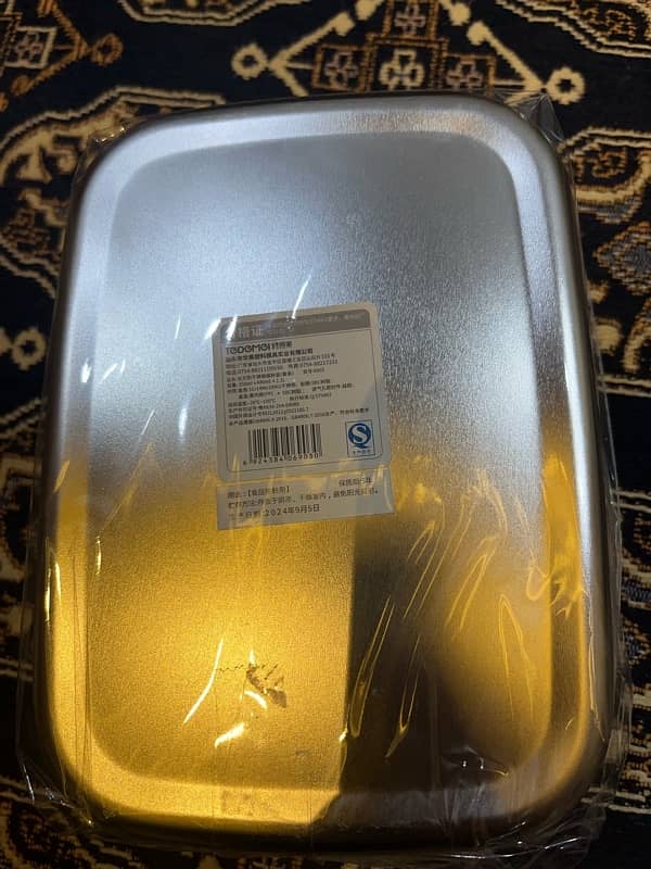 Imported steel lunch box 0