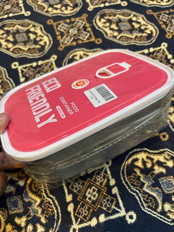 Imported steel lunch box 1