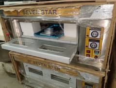 SEVENSTAR pizza oven imported full size dough mixer fryer make table