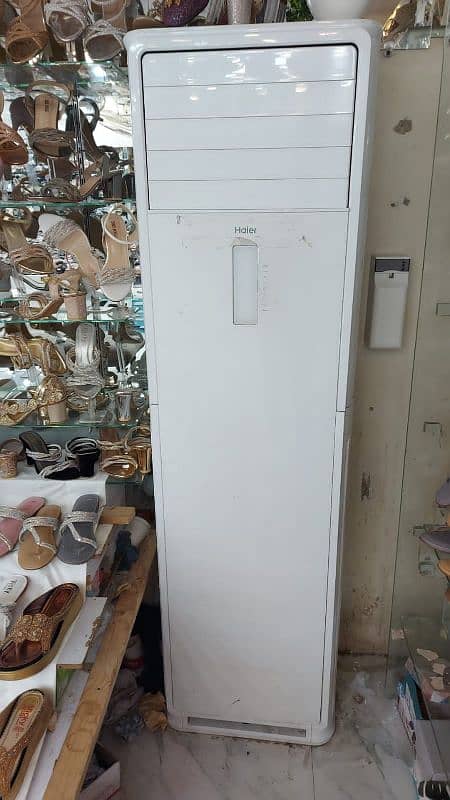 Haier non inverter floor standing ac 0