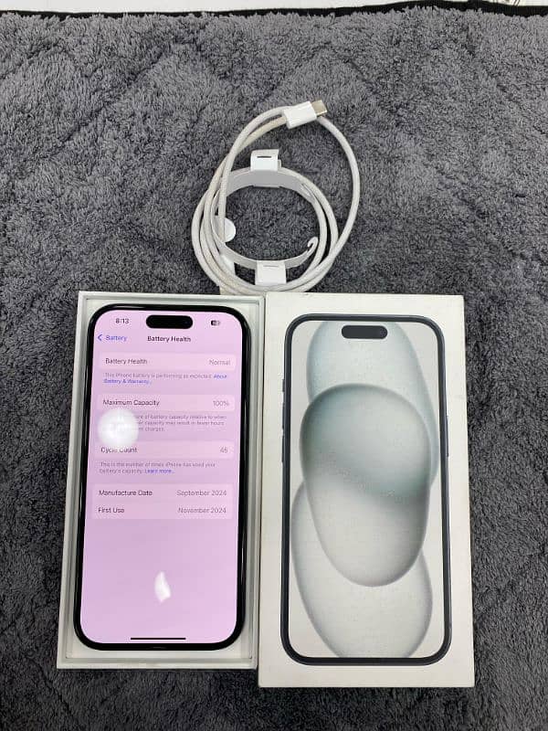 iphone 15 non pta factory unlocked complete box 5