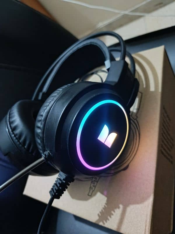 Rgb Gaming Headphones Monster brand 0