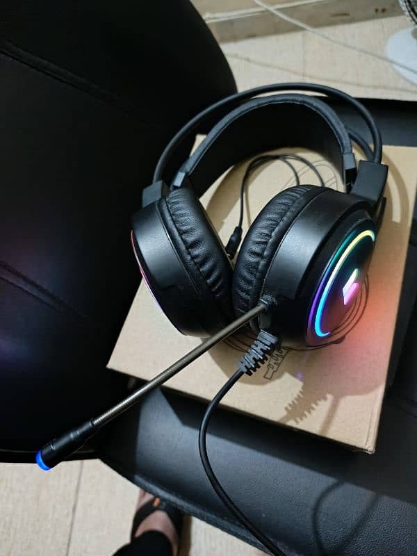 Rgb Gaming Headphones Monster brand 1