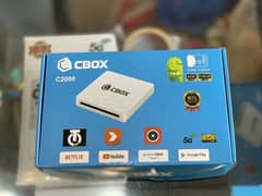 Android box (model:C2000)With bluethooth + voice remote ramrom 8/128