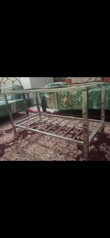 shishe table new ha 18 gage pipe me teyar ha 3