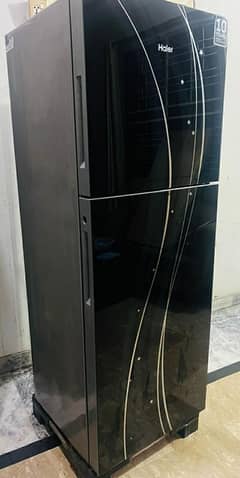 Haier refrigerator HRF-336 EPB, Black, Excellent Condition!