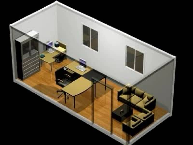 office container prefab buildings cafe container security guard room 3