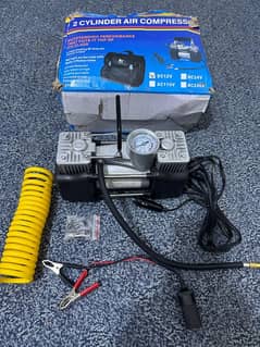 Double Cylinder Tyre Inflator l Tyre Air Pump l Tyre Compressor