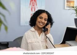 Female Customer Service Representative