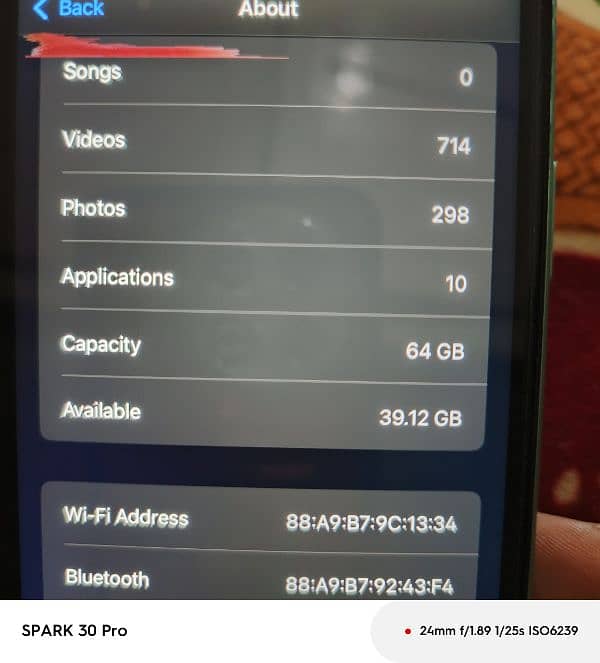 iphone 11 . Not Pta 64 gb 9