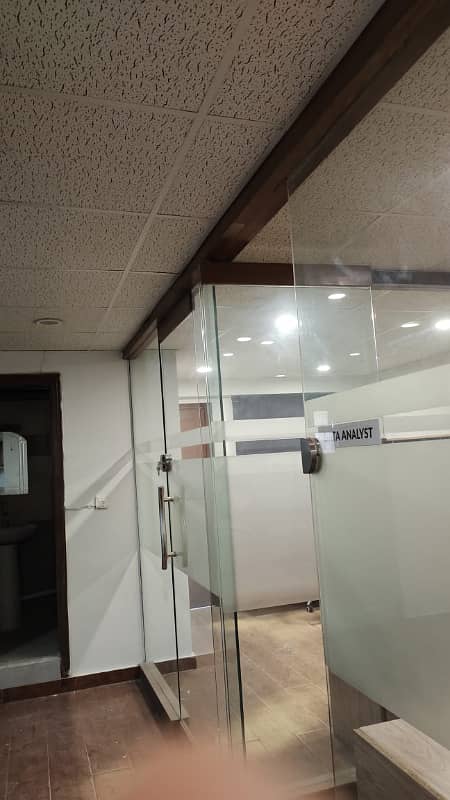 With Lift Fully Furnished Office For Rent In Big Bukhari Comm Near Main Ittihad Road 8