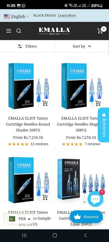 EMALLA ELIOT Tattoo Cartridge Needles. 2