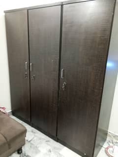 Almari wardrobe cupboard 4 separate wardrobe made in patex for sale