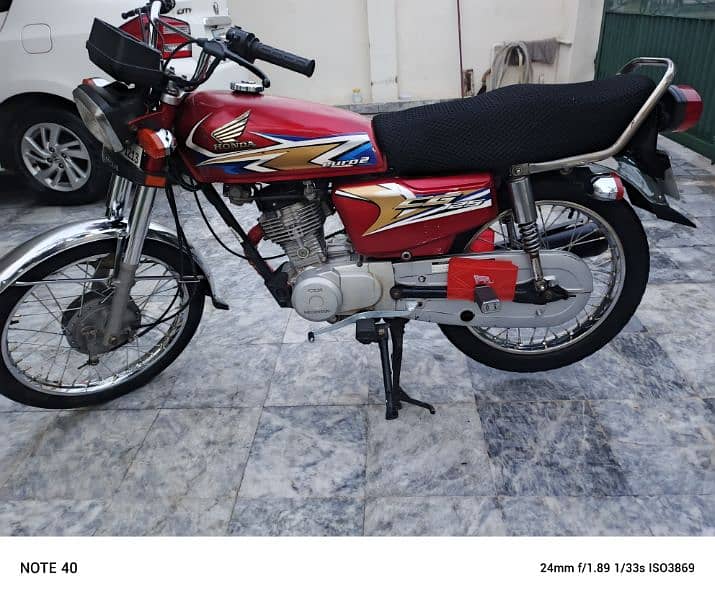 Honda cg 125 2020 model all ok all papers file don 1