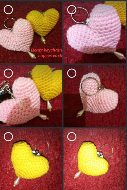 Crochet keychains 3