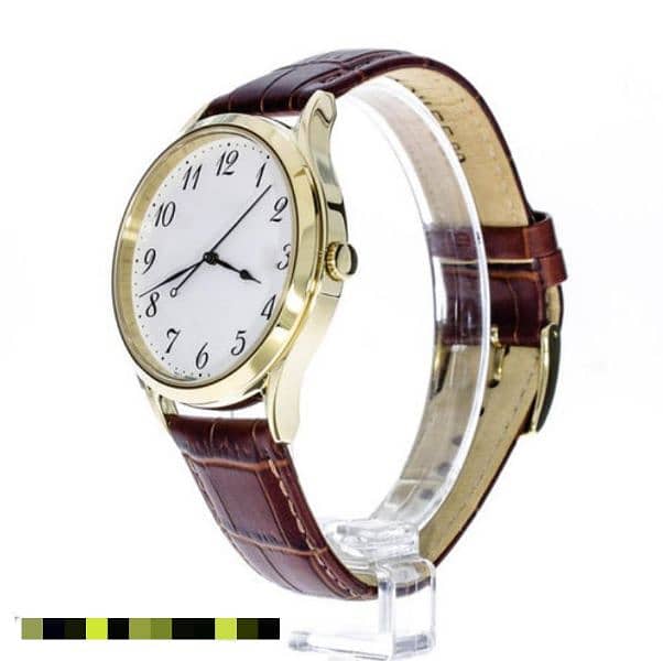 Unisex Leather Luxury Watch 0