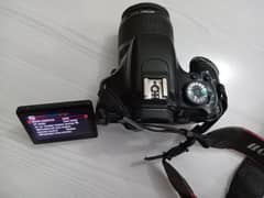 Canon 600D camera with 18-55 lens