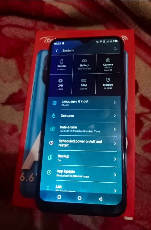 itel A49 2gb 32 Gb 1