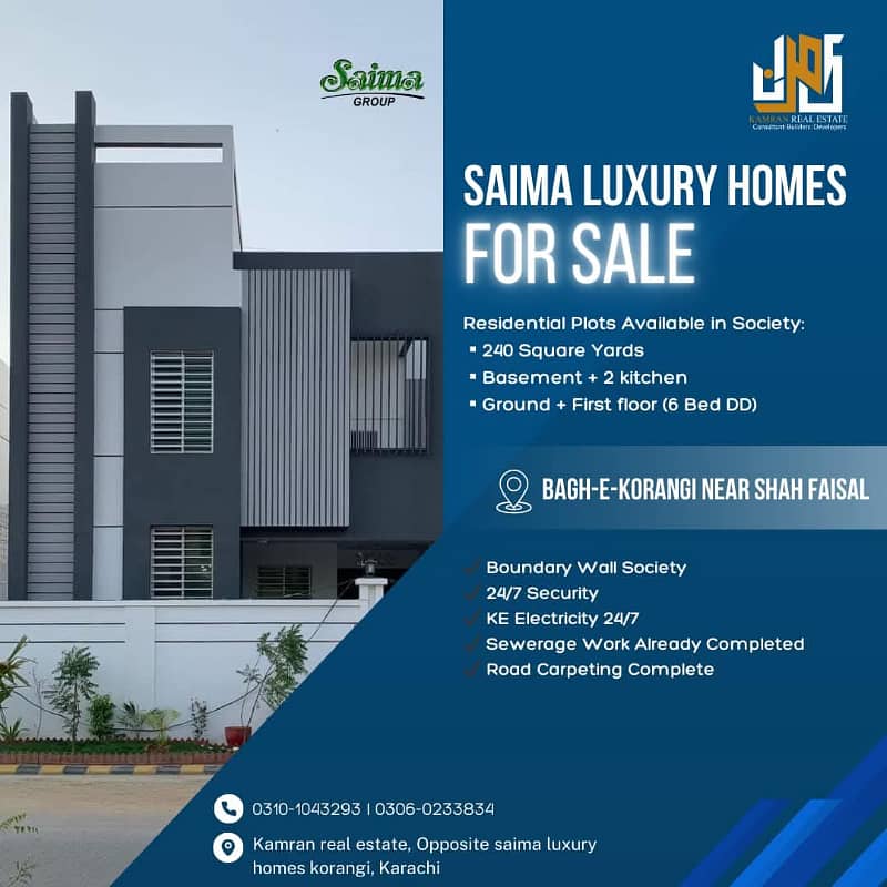 House Available For Sale In Saima Luxury Homes Karachi 20