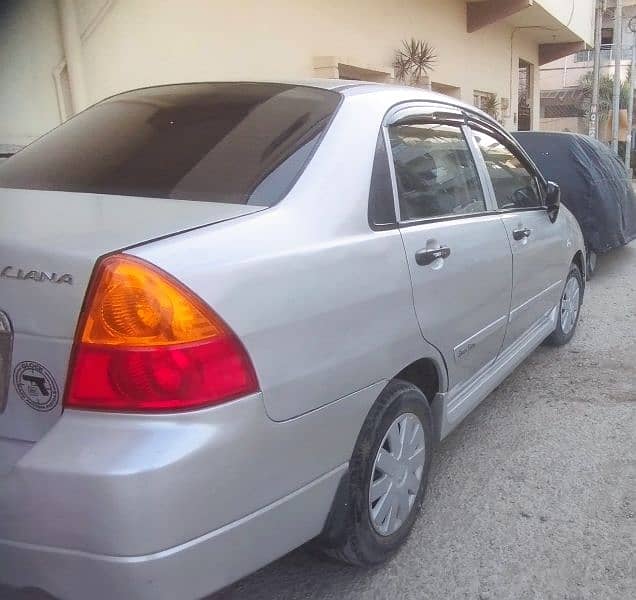 Suzuki Liana 2006 grey colour 1