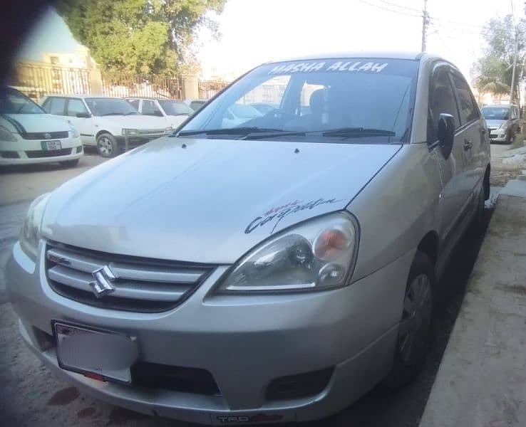 Suzuki Liana 2006 grey colour 3