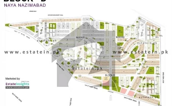 240 Sq/Yd Open Plot In Naya Nazimabad Block D Near Abu Baker Masjid 4