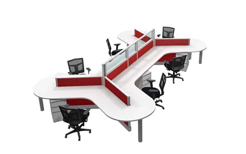 Call Center Table, Office Table,Workstation,Conference Table Study 2