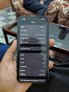 I phone 14 pro max 256 GB non PTA