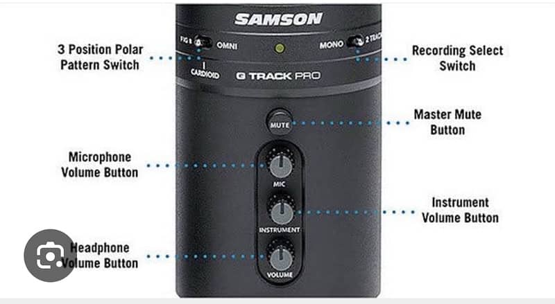 Studio USB Mic -Samson G Track Pro 6