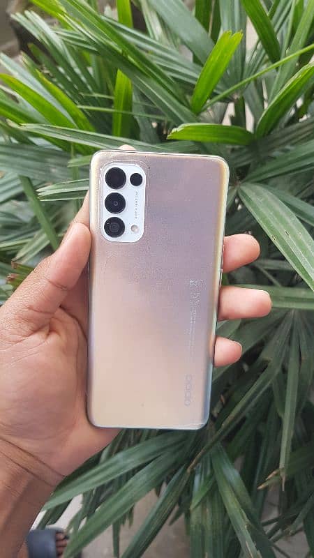 Oppo reno 5 with box 8+8 128 7