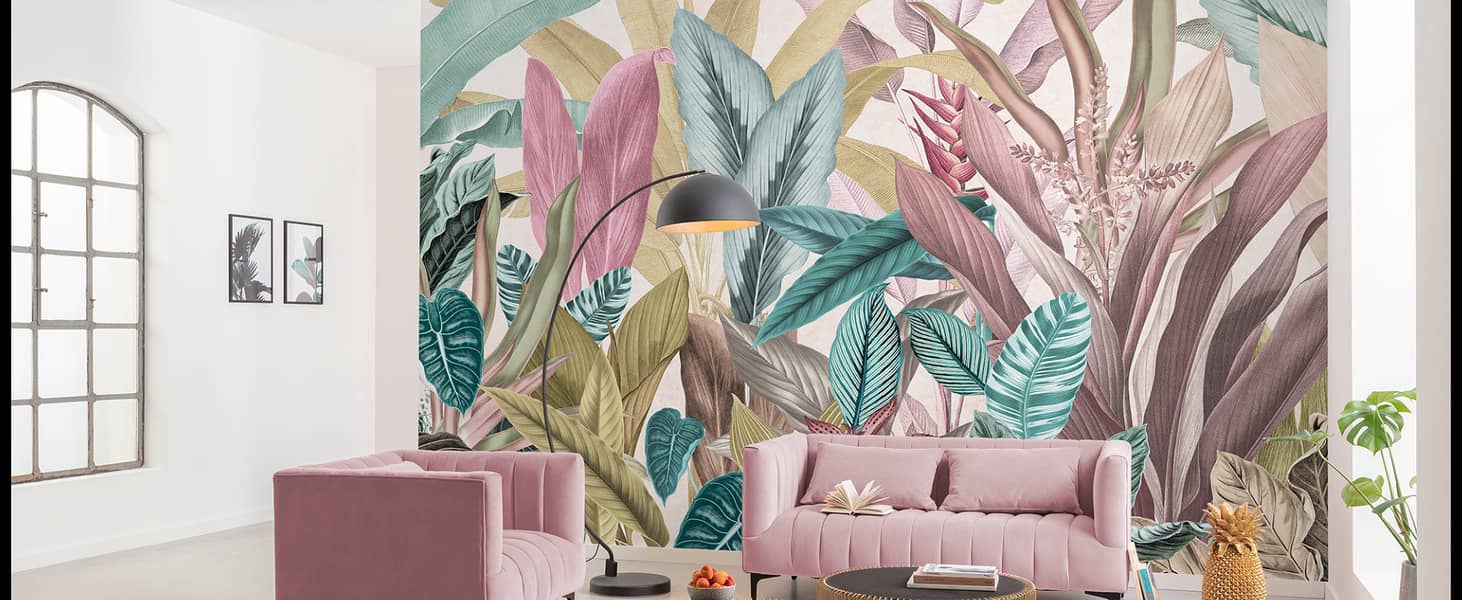 Pvc Wallpaper- 3D wallpaper-Customise wallpaper - Wall flex-Wall paper 0