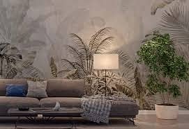 Pvc Wallpaper- 3D wallpaper-Customise wallpaper - Wall flex-Wall paper 17