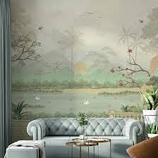 Pvc Wallpaper- 3D wallpaper-Customise wallpaper - Wall flex-Wall paper 18