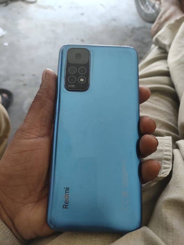 redmi note 11 box charger Sath hai good condition 2