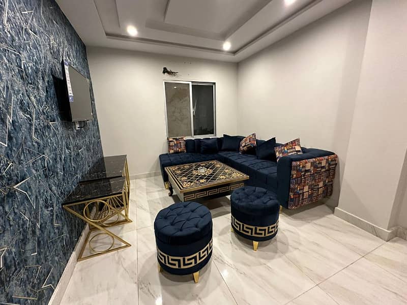 1 Bed Fully Furnished Ready To Move Luxury Flat For Rent In Sector C Bahria Town Lahore 3