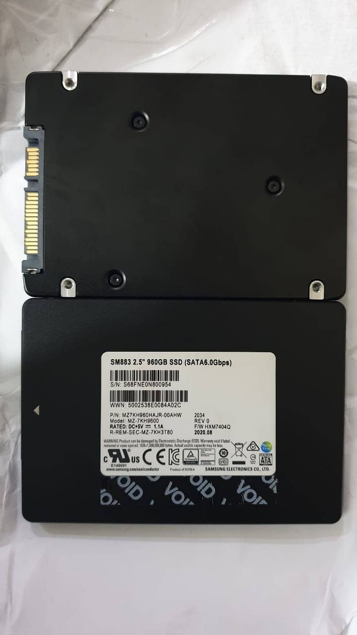 Sata SSD Hard Drive 1TB Samsung New 100% Health 1