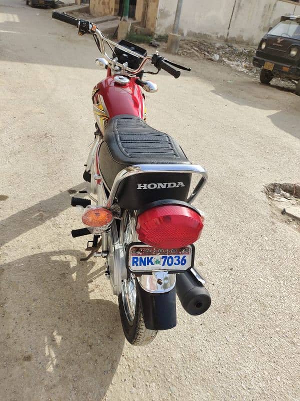 Honda CG 125 2015 model hai 10