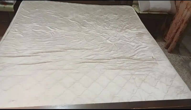 King Size Bed Set With Mattress/Side Tables/Mattress 6