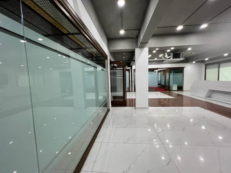 2700 sq ft /6000 Sqft Fully Furnished Office Available On Rent Located In Sector G-8 Markaz Islamabad 31