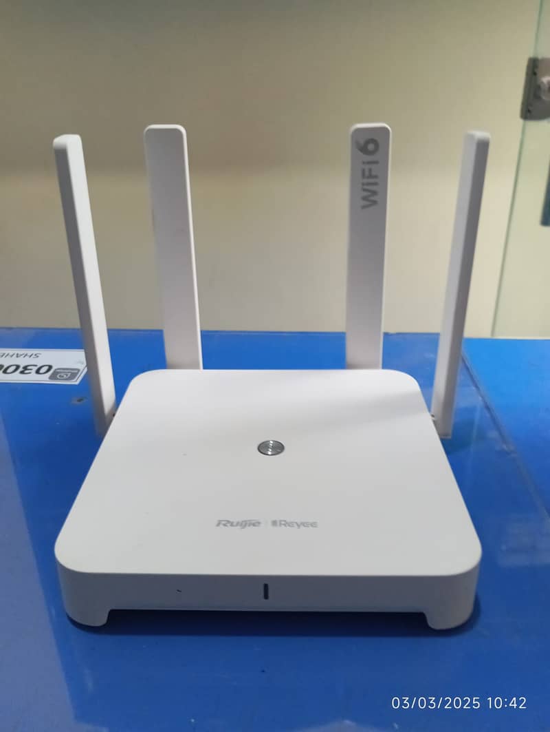 Ruijie RG-EW1800GX PRO 1800M Wi-Fi 6 Dual-Band Gigabit Mesh Router 0