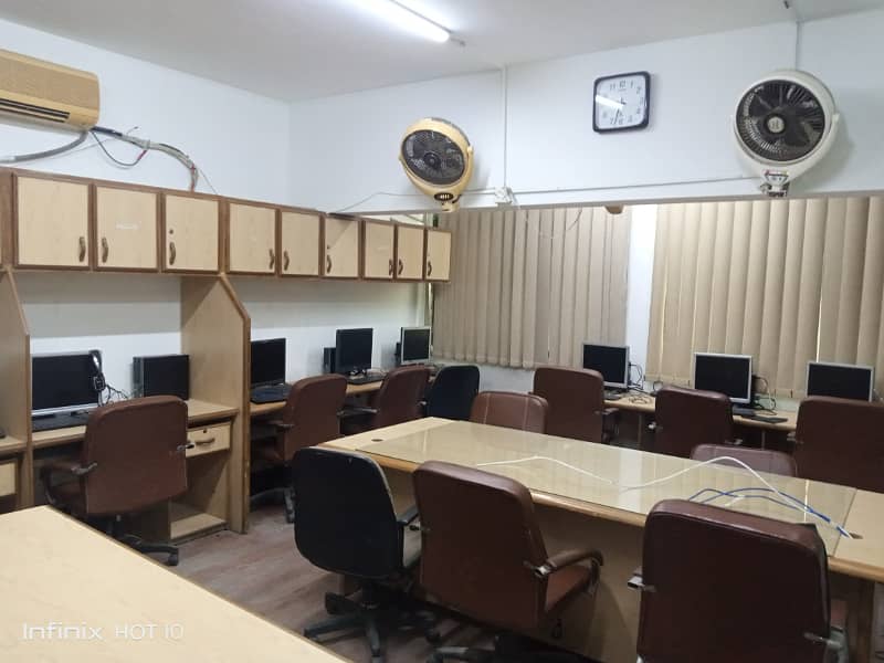 Fully Furnished Office Available On Rent At Main Shahra-E-Faisal 12