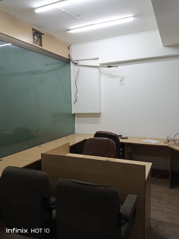 Fully Furnished Office Available On Rent At Main Shahra-E-Faisal 14