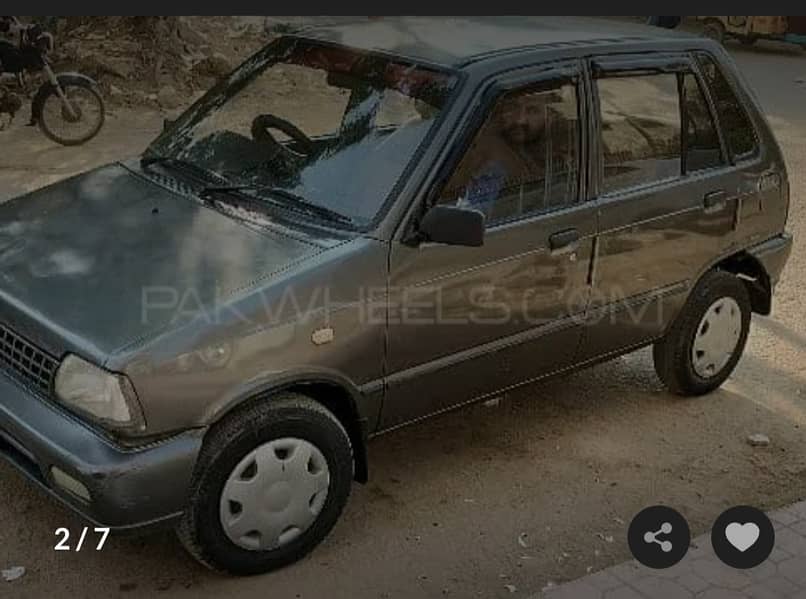 Suzuki Mehran VX 1992 2