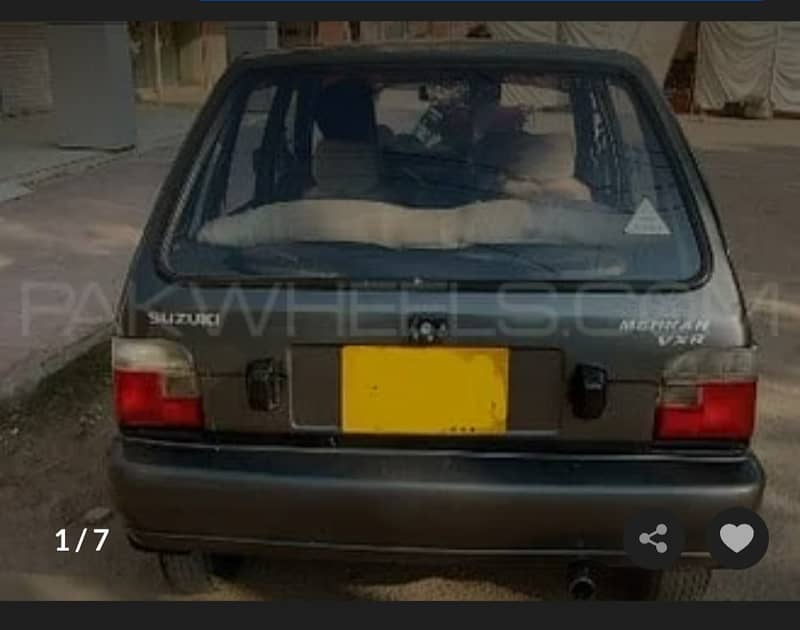 Suzuki Mehran VX 1992 4