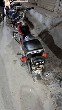 Honda 125 Model 17 Num Fsd