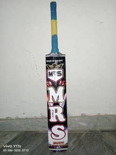 Cricket bat for sale 100 New Full 10/10. JD Wood Best Sticker Stylish