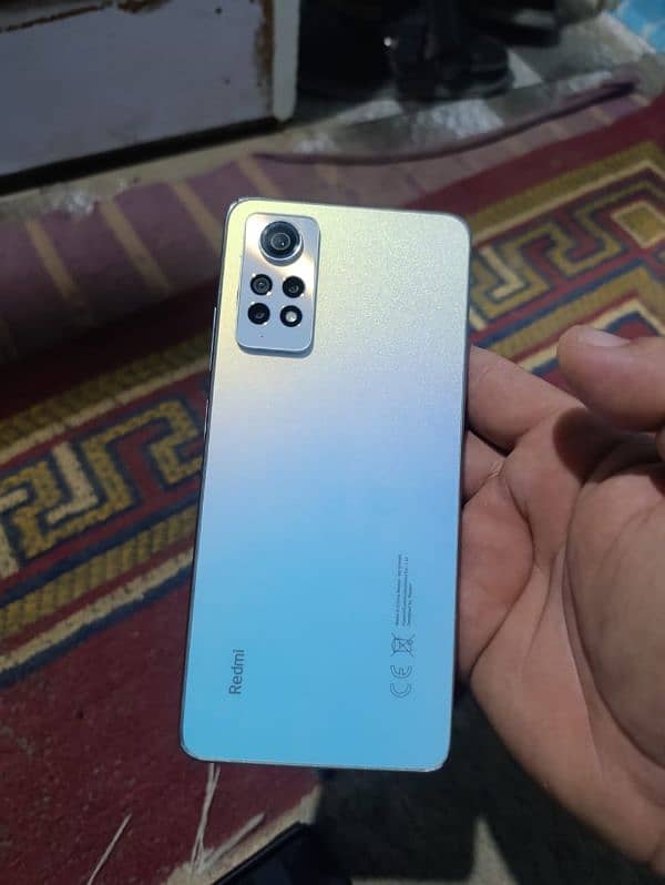 redmi note 12 pro 4G complete box 10 by 10 condition 3