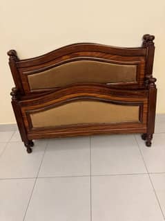 2 Single Bed Sheesham Wood