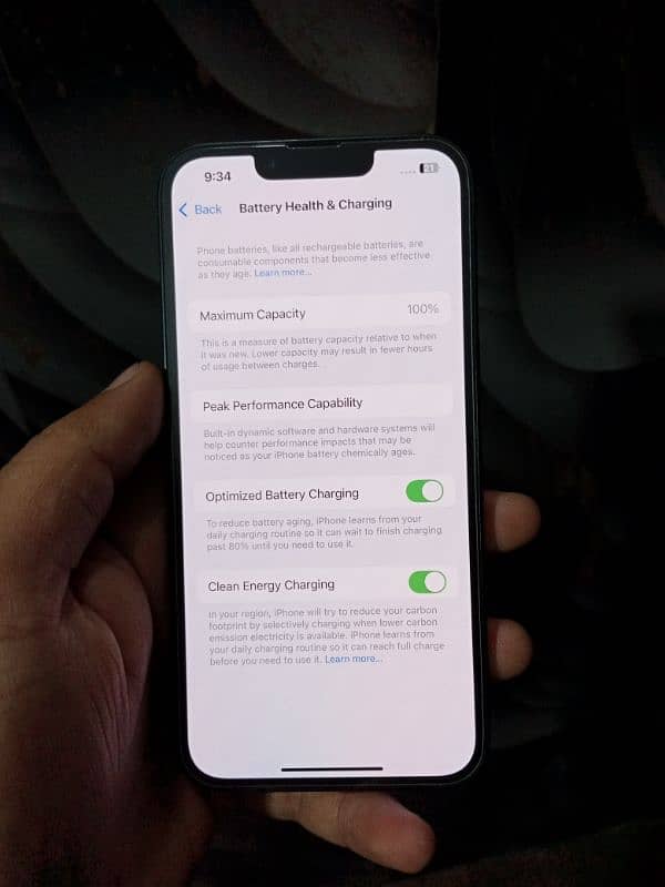 Iphone 14 128gb Jv Battery health 100% 7